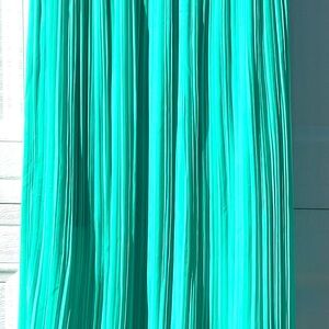 Romeo & Juliet Couture Vibrant Teal Organza Maxi Dress